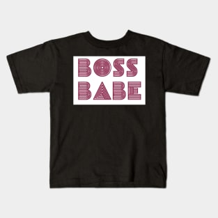 Boss Babe Kids T-Shirt